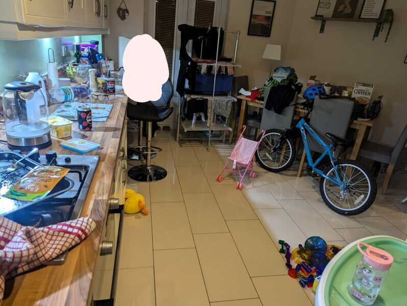 Is everyone's kitchen as hectic as mine? (Photo)