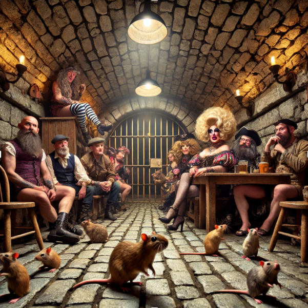 The Bluestocking. All gerbils welcome, must have own frou-frou skirt.