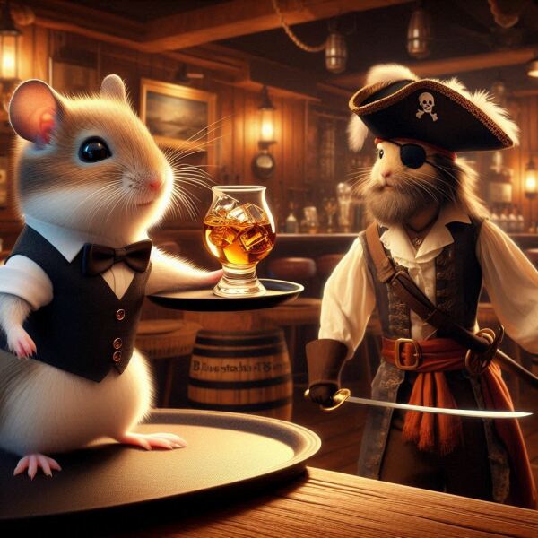 The Bluestocking. All gerbils welcome, must have own frou-frou skirt.