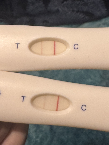 Evap or faint positive?