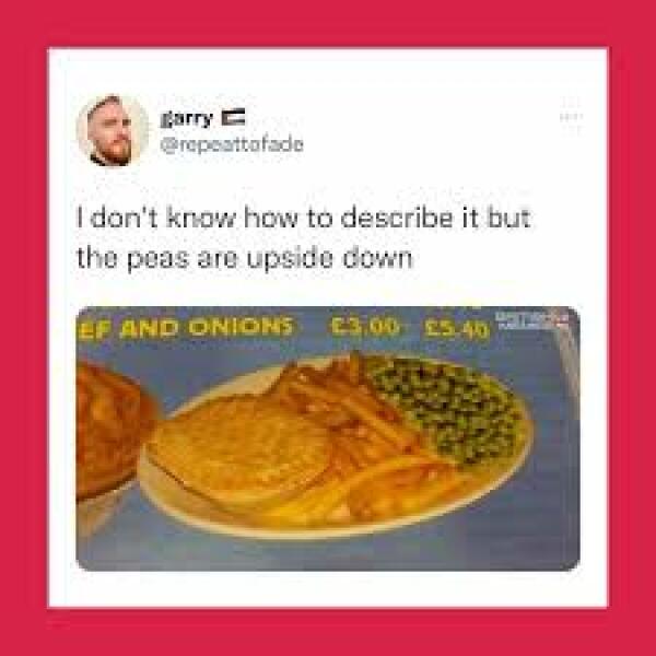 What are "chips and peas"?