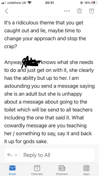To think that my ex husband is being difficult? Email proof given!