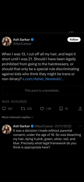 The norovirus media lot turning against identity politics.