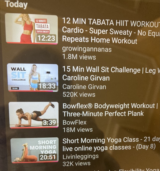 Pilates / what else?