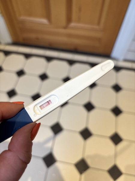 Asda test positive followed by negative clear blue