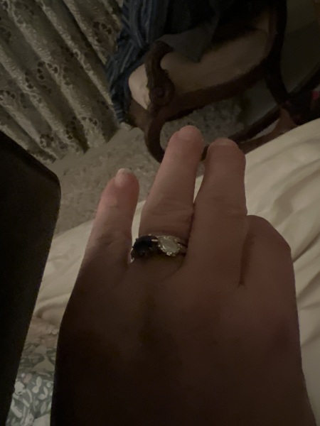 Can I have a look at your engagement rings?