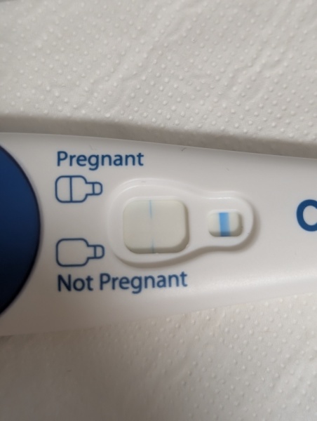 Clearblue test- is this a indent ?