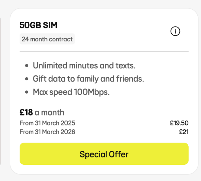 Anyone on EE contract?