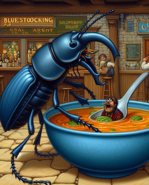 The Bluestocking. All gerbils welcome, must have own frou-frou skirt.