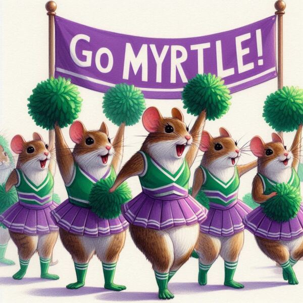 The Bluestocking. All gerbils welcome, must have own frou-frou skirt.