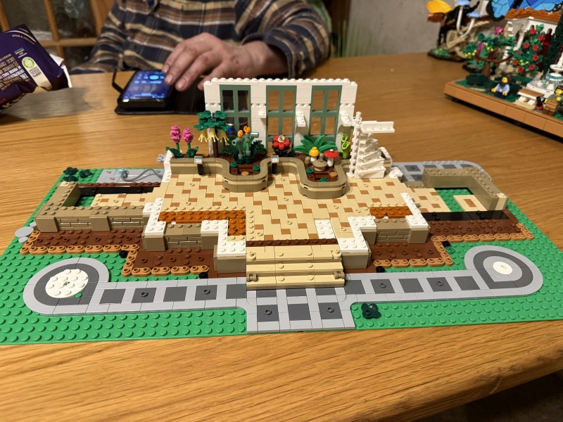 To show me your Lego collection?
