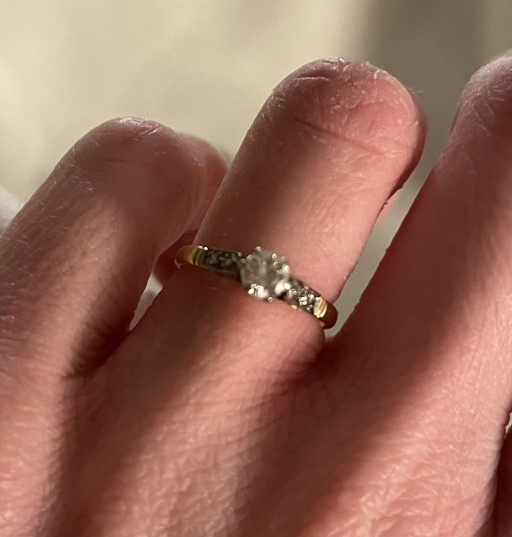 Can I have a look at your engagement rings?