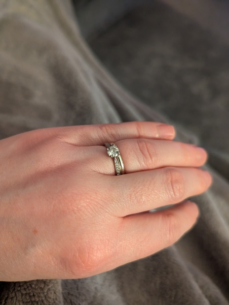 Can I have a look at your engagement rings?