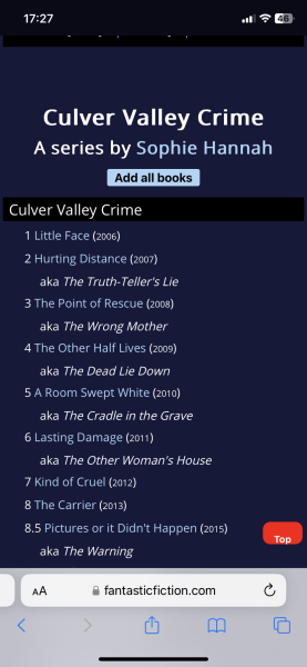 A non-shit non-ridiculous twist thriller rec please