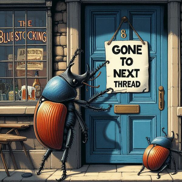 The Bluestocking: where conversation should supersede cards