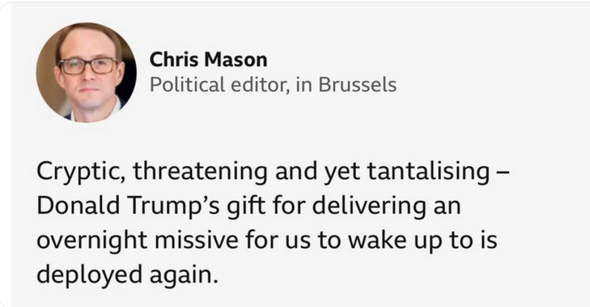 Thread 17: Starmer: Treading softly.