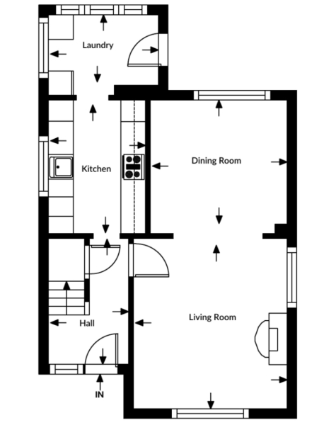 Has anyone done a "phased" extension for an Open-Plan kitchen-diner?