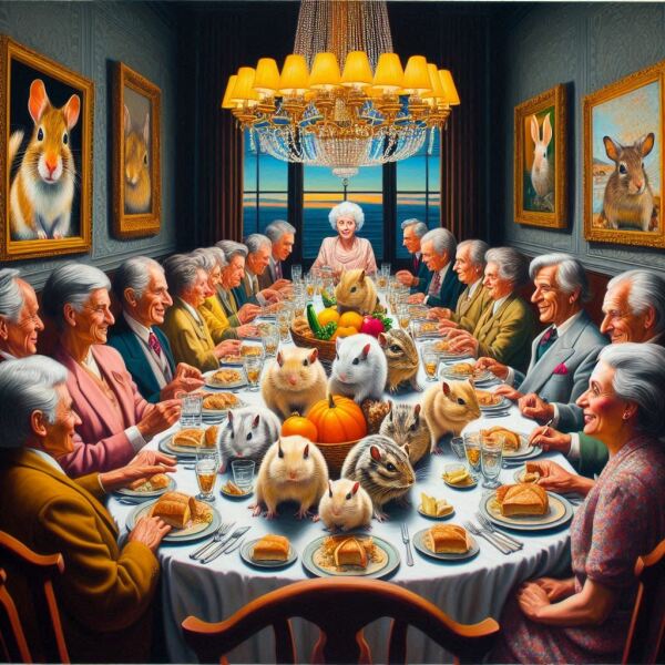 The Bluestocking. All gerbils welcome, must have own frou-frou skirt.