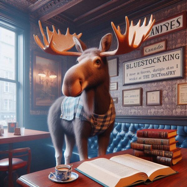 The Bluestocking. All gerbils welcome, must have own frou-frou skirt.