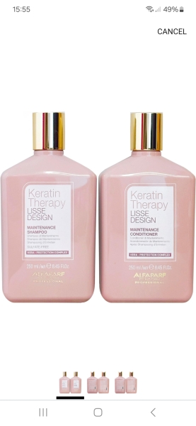 Shampoo etc for Keratin straightening