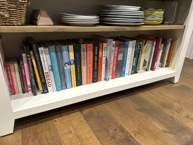Do you still have cookery books?