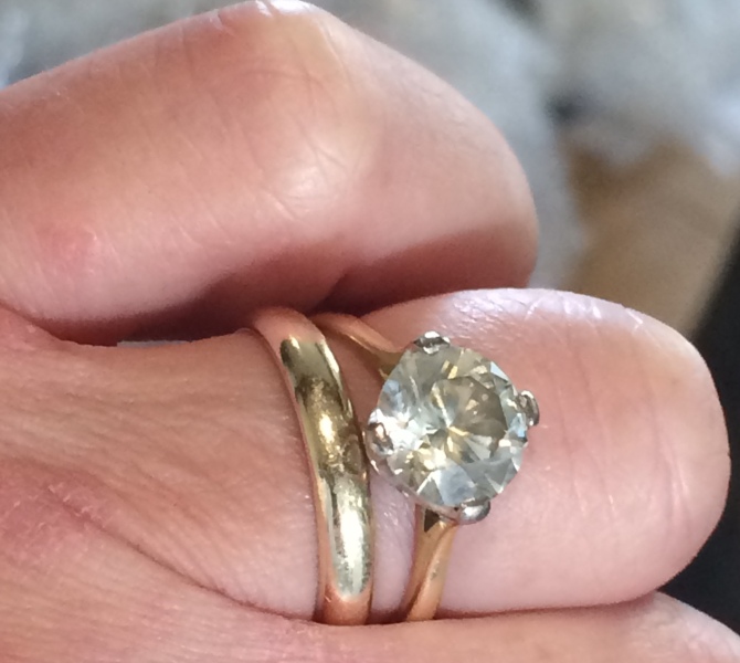 Can I have a look at your engagement rings?