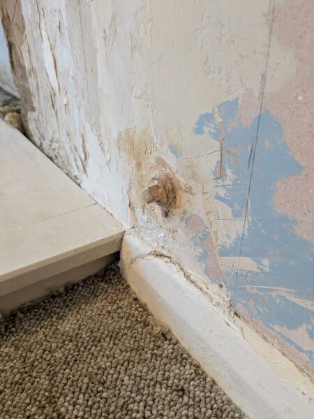Ideas to hide a capped off gas pipe