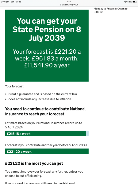 State pension