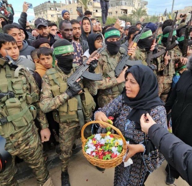 Hostages condition on release