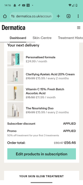 Dermatica products help!