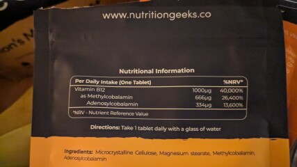 Vitamins and supplements - huuuuge dose?!