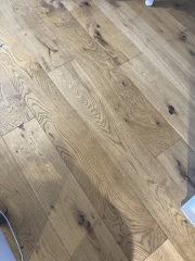 New engineered flooring and I don’t think I like it.