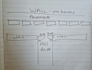Parking with two scruffy diagrams (sorry)