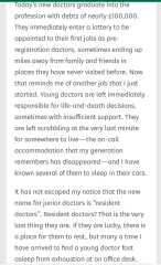 AIBU to be angry that Government policy means young doctors, nurses and other HCPs cannot find jobs