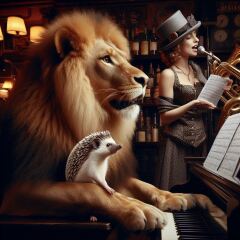 The Bluestocking. All gerbils welcome, must have own frou-frou skirt.