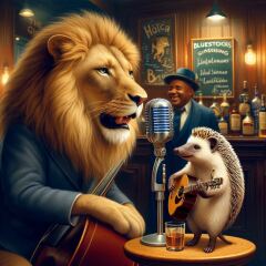 The Bluestocking. All gerbils welcome, must have own frou-frou skirt.