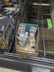 ... to complain about a member of staff at our local Aldi?