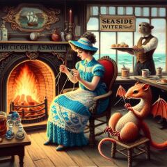 Roll up, Ladies and Gentlecreatures, the Bluestocking has been redecorated