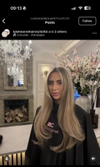 Straightening hair is now seen as being like your nanna getting a perm