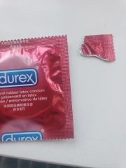 Advice please...found corner of condom packet in my bedroom