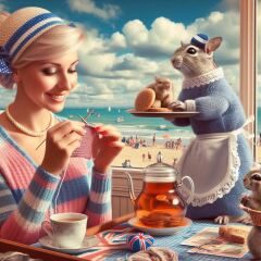 Roll up, Ladies and Gentlecreatures, the Bluestocking has been redecorated