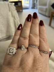 Can I have a look at your engagement rings?
