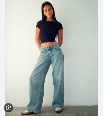Embracing wide leg jeans - do these suit me?