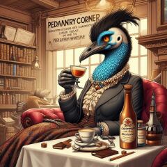 The Bluestocking. All gerbils welcome, must have own frou-frou skirt.