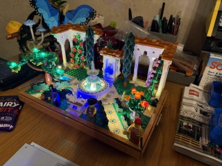 To show me your Lego collection?