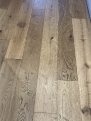 New engineered flooring and I don’t think I like it.