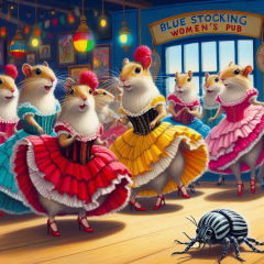 The Bluestocking: where conversation should supersede cards