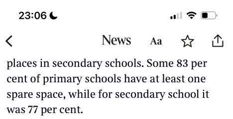 Whitehall “braced for private schools collapse” 2