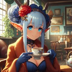 Roll up, Ladies and Gentlecreatures, the Bluestocking has been redecorated