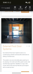 Minimal frame aluminum glazed pivot door and window suppliers